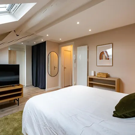 L'etape, Large And Warm Studio, Downtown * エペルネー